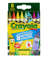 Crayons 8 Pack Limited Edition