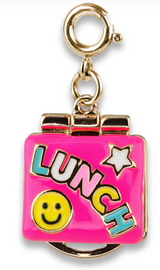 Gold LunchBox Charm