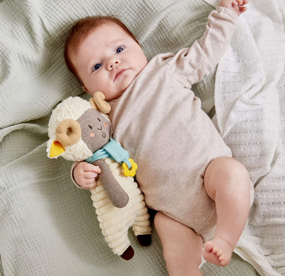 Woolbert the Ram Pacifier Holder