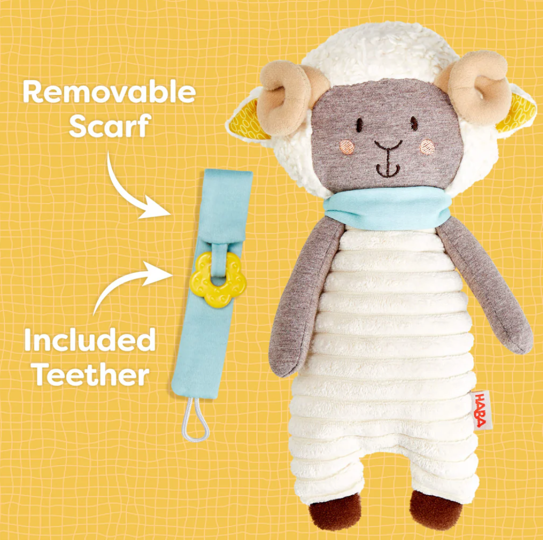 Woolbert the Ram Pacifier Holder