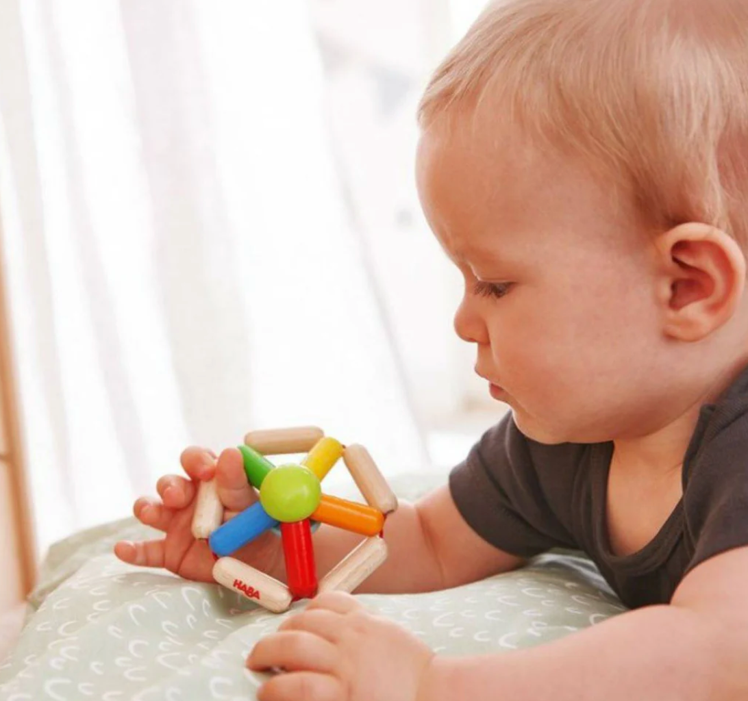Color Carousel Wooden Rattle