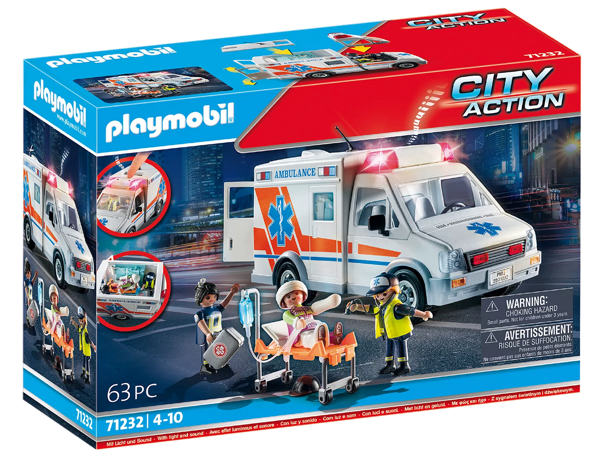 City Action | Ambulance with Lights