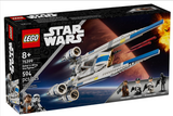 LEGO Star Wars Rebel U-Wing Starfighter set with 594 pieces, minifigures, and buildable starfighter model.