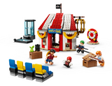 ONE PIECE Buggy the Clown's Circus Tent with minifigures and circus contraptions from the One Piece series.