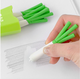 Green Onion Eraser Set