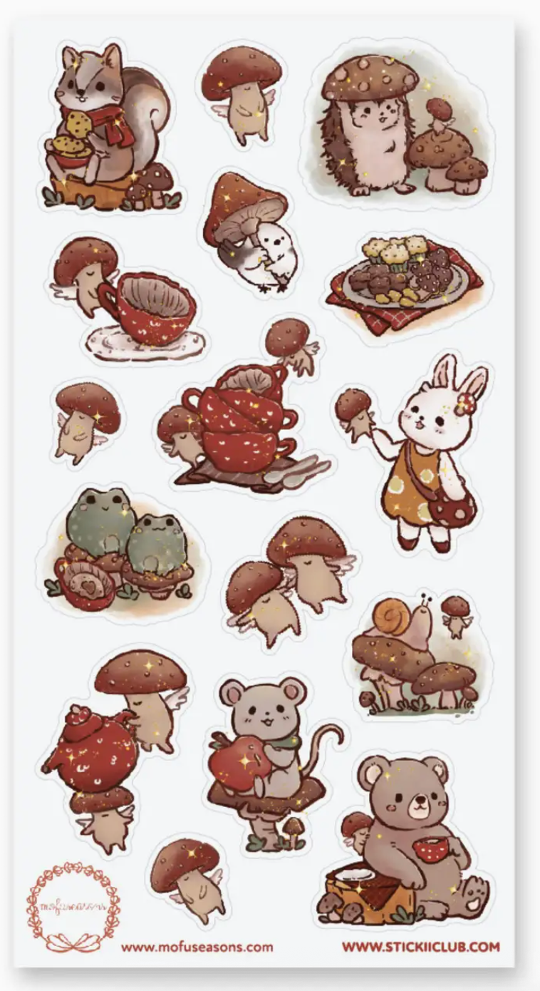 Forest Friends Stickers