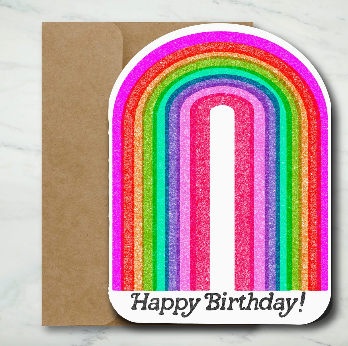 Happy Birthday Rainbow Card