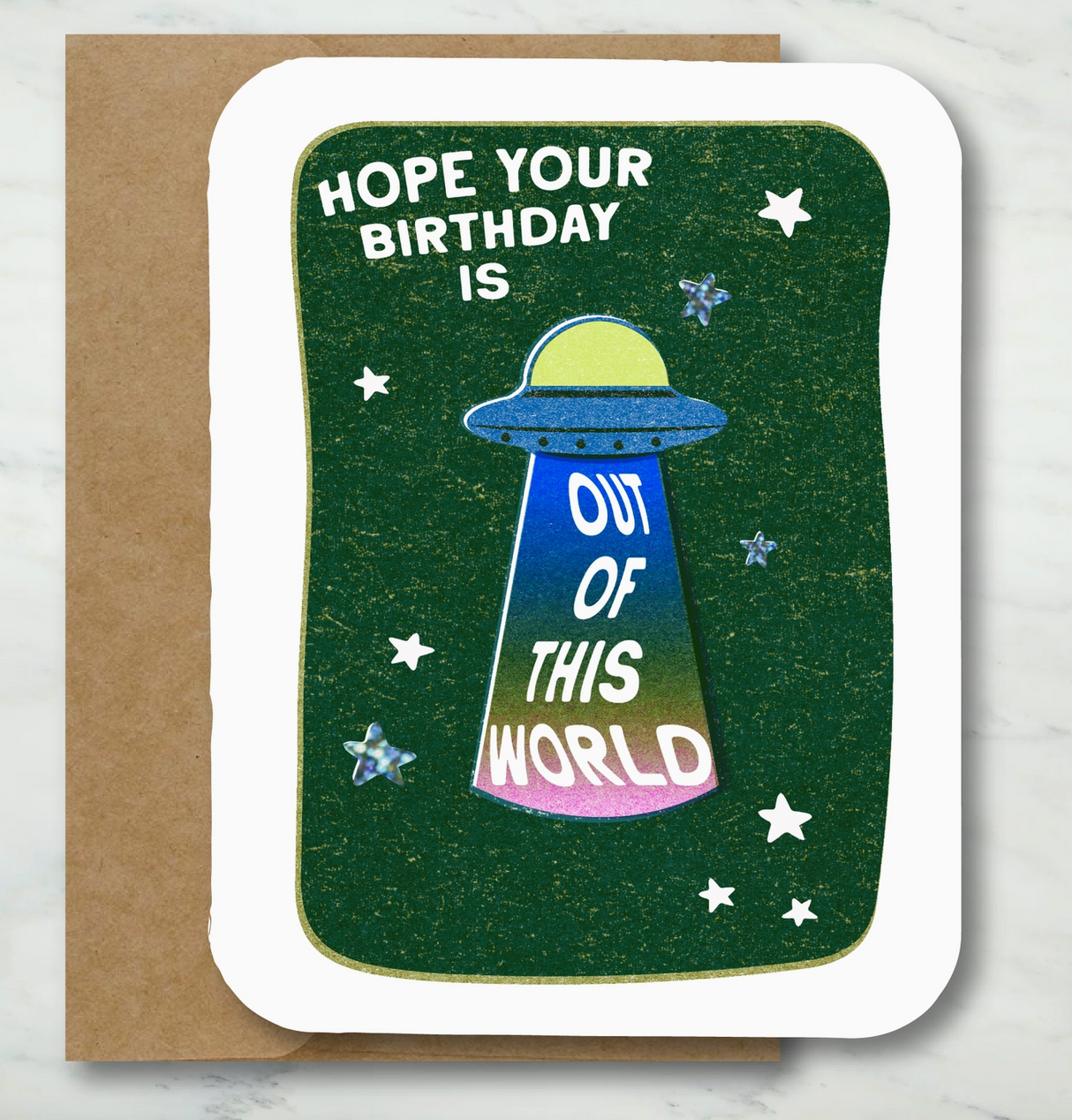 Out of This World Birthday Card