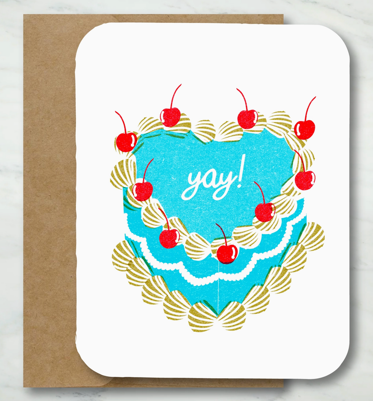 Yay Cake Card
