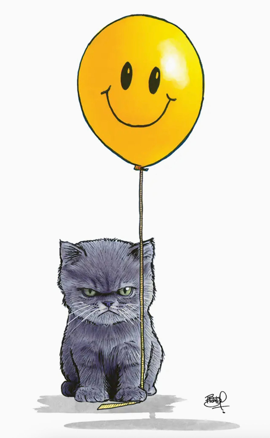 Frown Cat Card