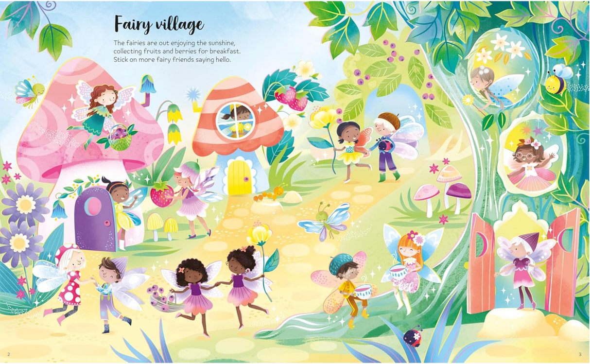 First Sticker Book | Sparkly Fairies