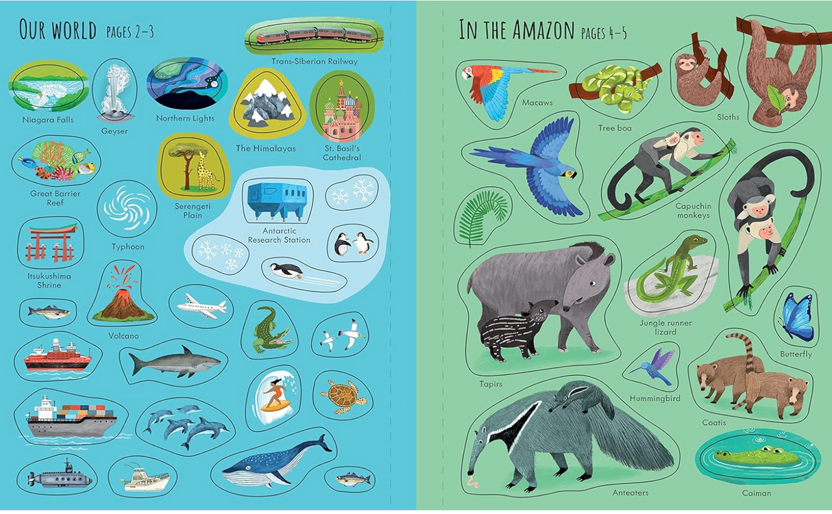First Sticker Book | Planet Earth