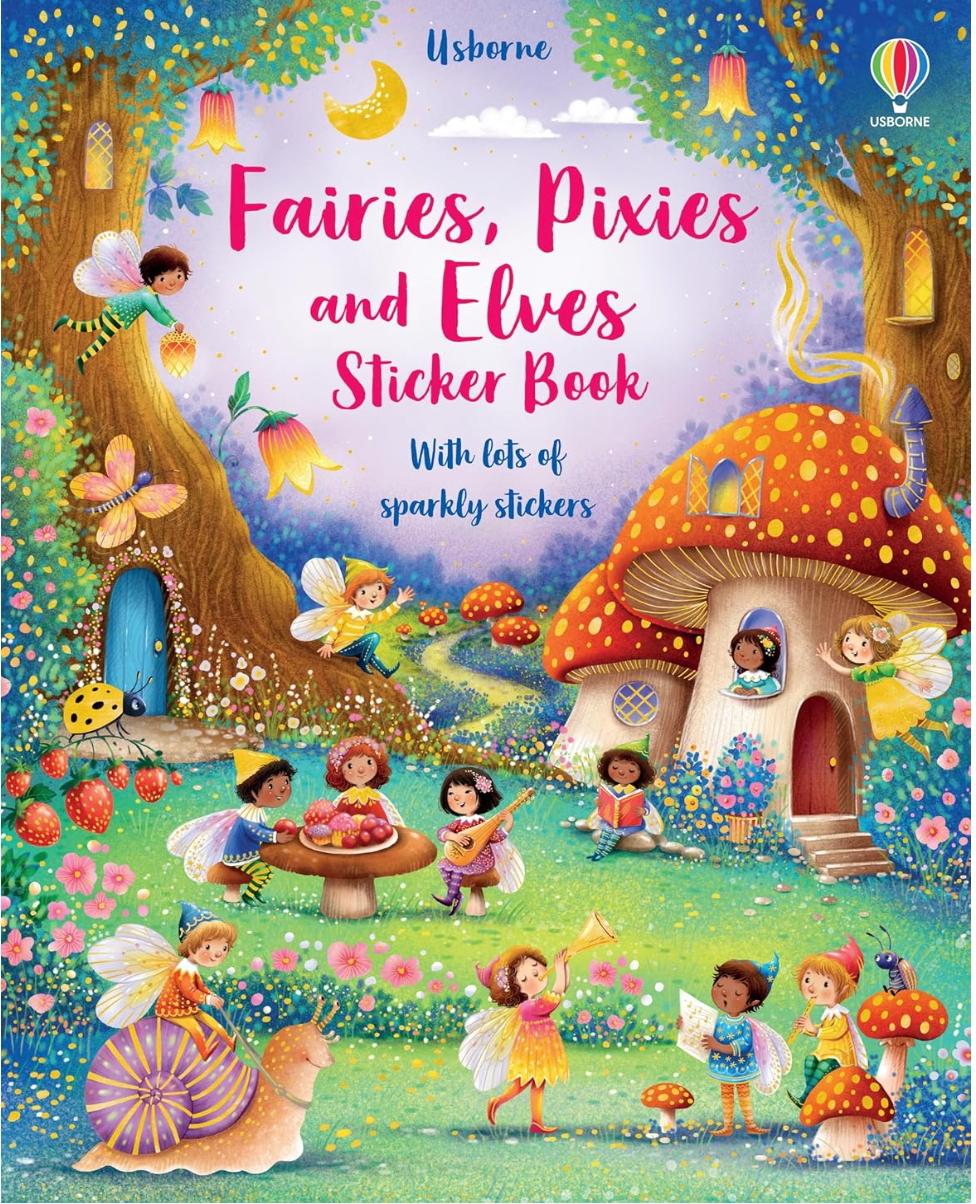 Fairies, Pixies, and Elves Sticker Book