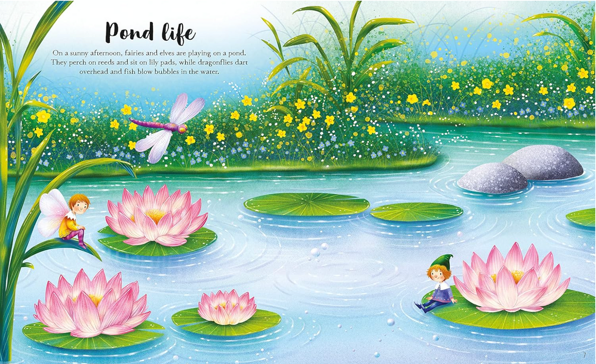 Fairies, Pixies, and Elves Sticker Book