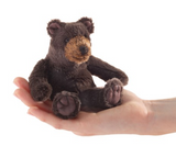 Sitting Bear Finger Puppet