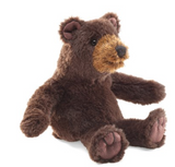 Sitting Bear Finger Puppet
