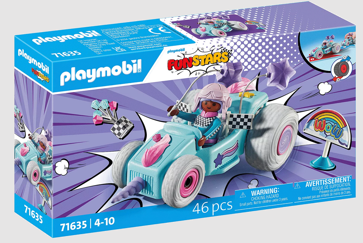 Funstars | Racing Unicorn Go Kart