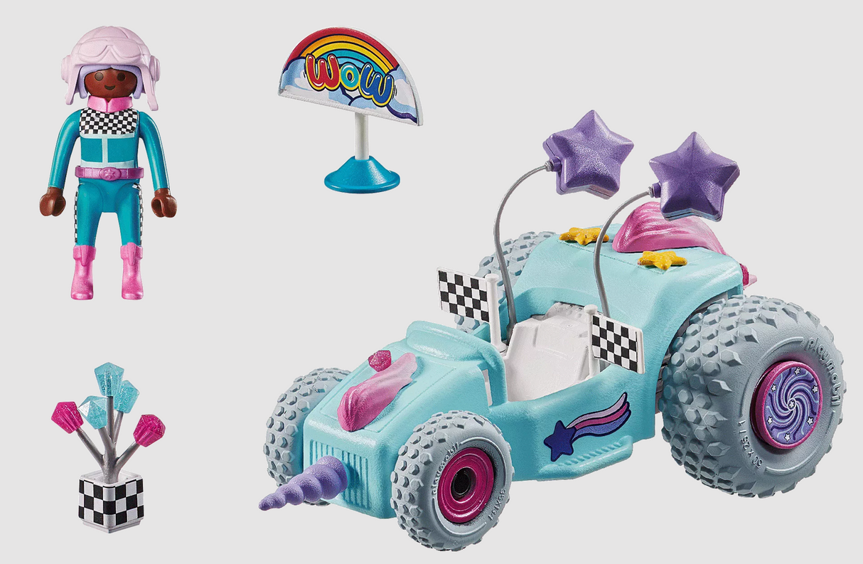 Funstars | Racing Unicorn Go Kart