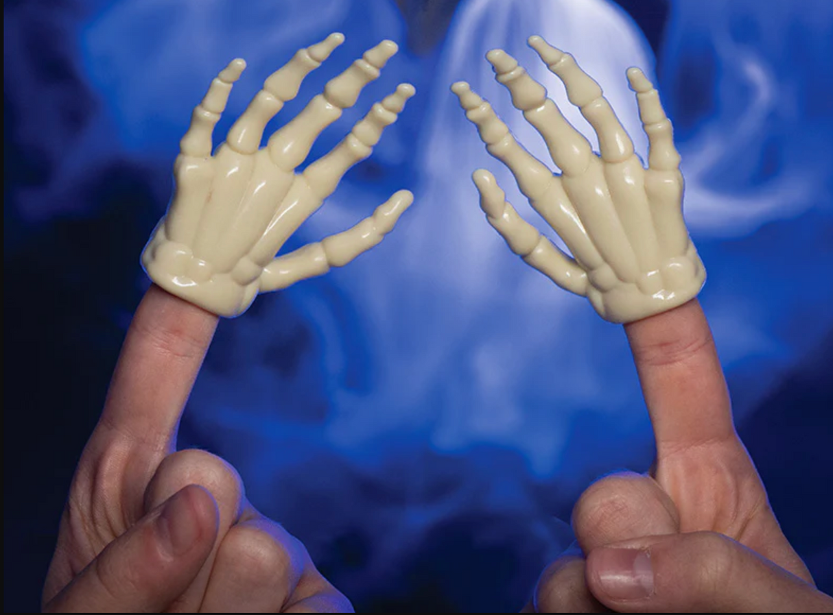 Glow in the Dark Skeleton Finger Hand