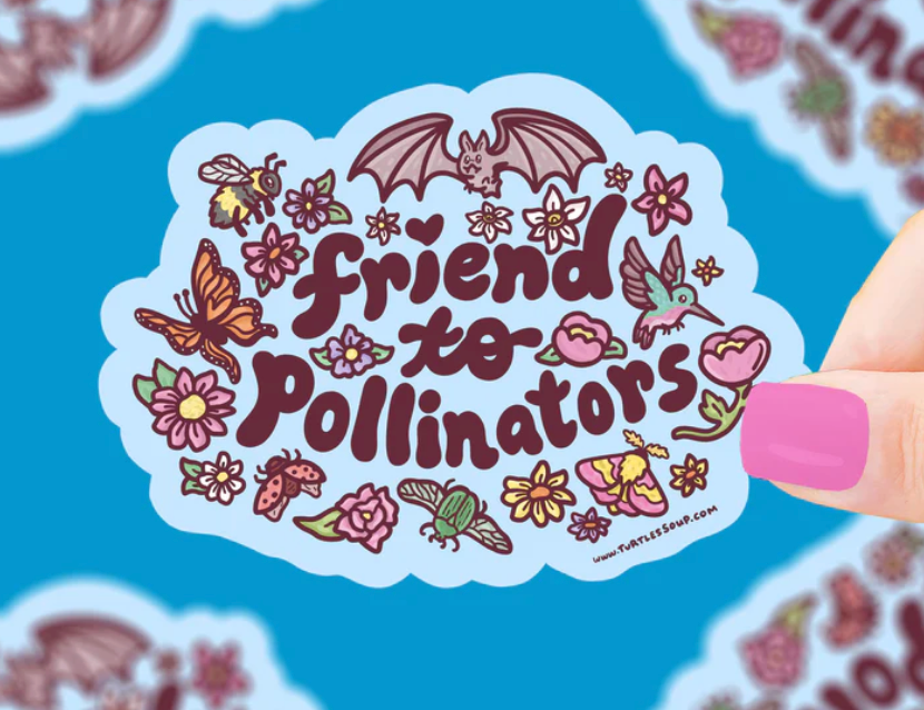 Friend to Pollinators Sticker