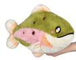 Soft and colorful plush Rainbow Trout toy with playful eyes, perfect for all ages and cuddling adventures.