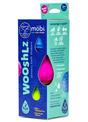Colorful Wooshlz Sensory Bath Shakers in packaging promoting sensory play and bath time fun for babies 0 months and up