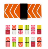 Wooden domino set with sushi-inspired nigiri toppings and a salmon nigiri wooden box, ideal for game lovers.