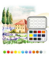 Pocket Watercolor Set | Essential Colors