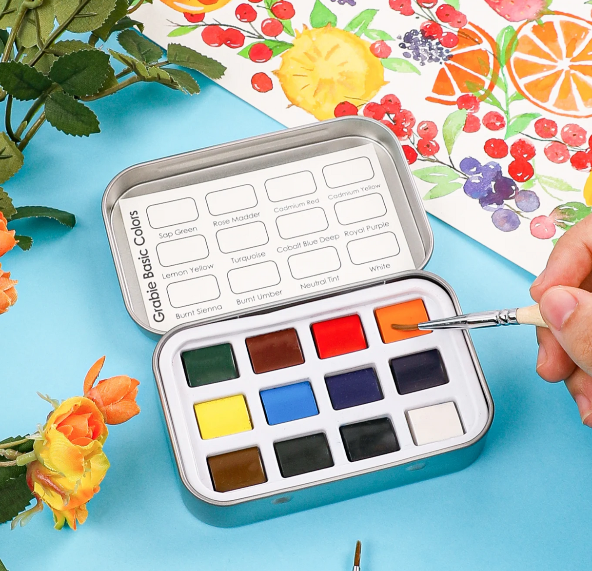 Pocket Watercolor Set | Essential Colors