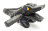 Wooden Croaking Alligator