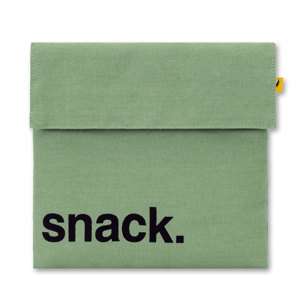 Flip Snack Bag Organic | Moss