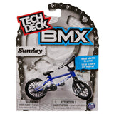Tech Deck BMX Bike with real metal frame and detailed replica design for ages 6 and up in assorted styles.