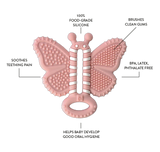Toothbrush Teether | Butterfly Brush