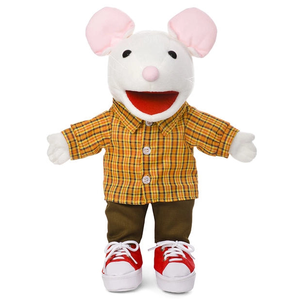 Mouse with Sneakers Puppet