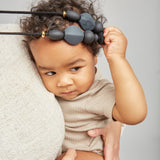 Signature Teething Necklace | Charcoal