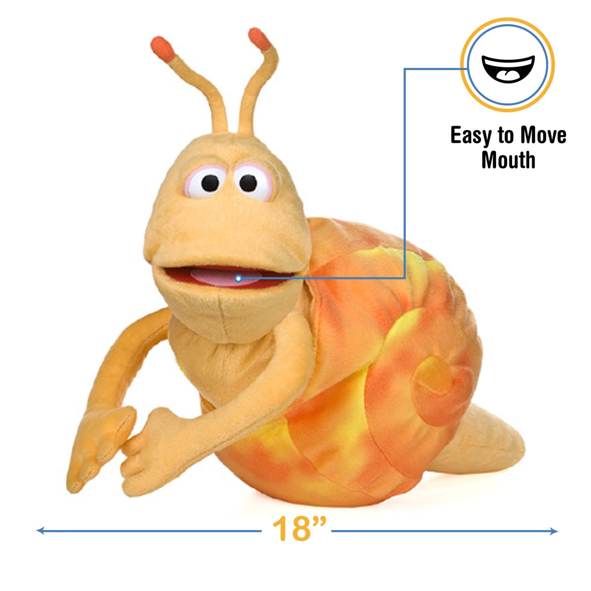 Silly Snail Puppet