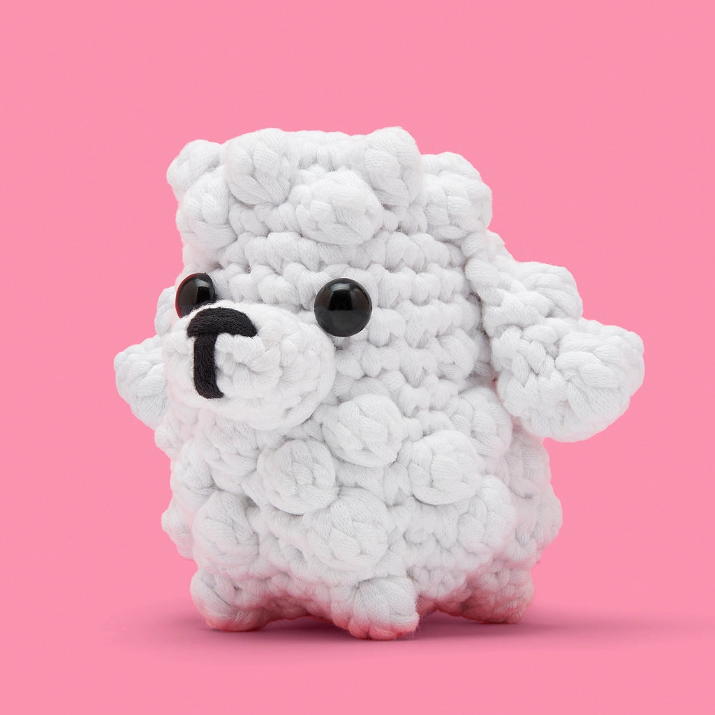 The Woobles Crochet Kit | Sophie the Poodle
