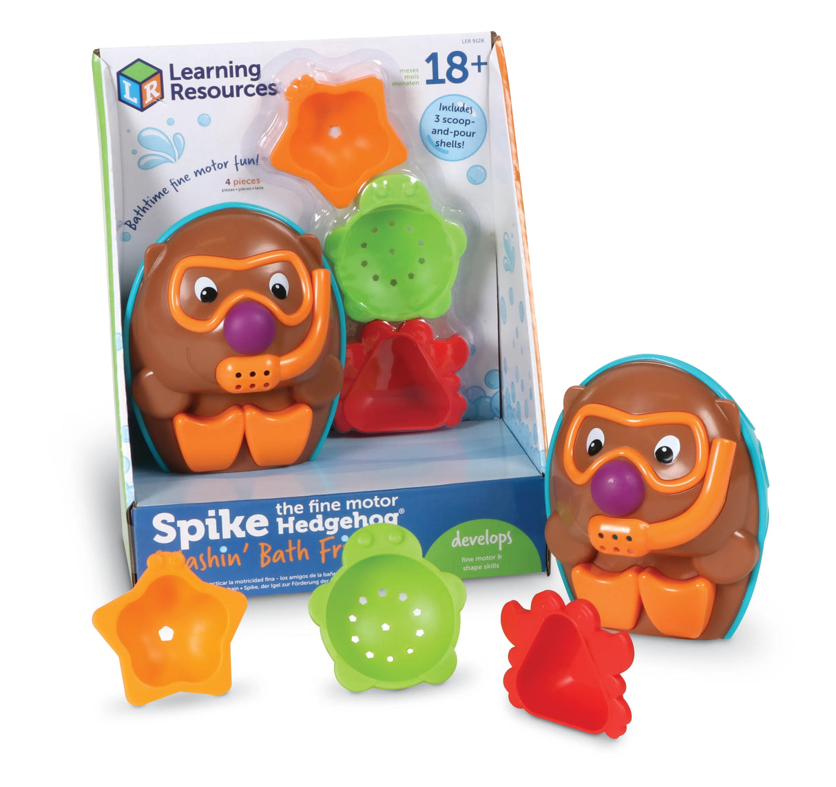 Spike Hedgehog Splashin Friend
