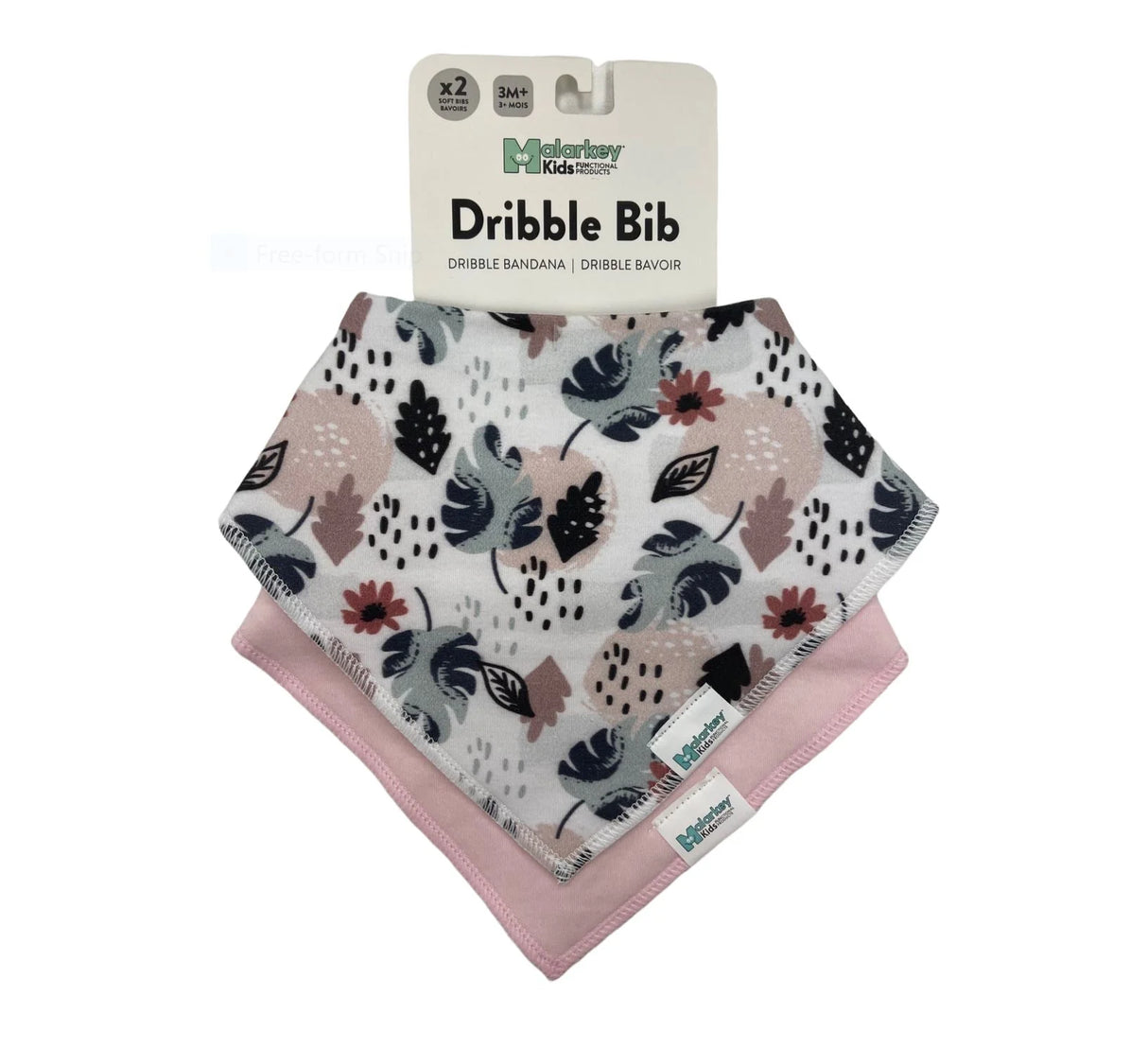 Dribble Bib | Flower Leaf