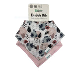 Dribble Bib | Flower Leaf