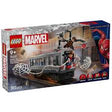 Super Heroes Marvel Spider-Man vs Doc Ock Subway Train Scene building set with minifigures and detailed train model.