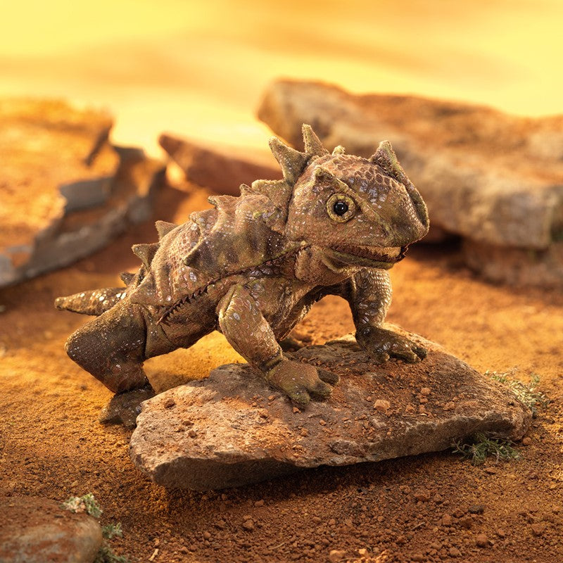 Horned Lizard Puppet