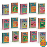Sam & Julia | Matchbook Miniature 2 set of 15 vintage-style miniature matchboxes for dollhouses and collections