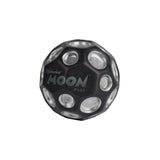 Moon Ball | Dark Side of the Moon bouncy ball with metallic dots, hyper bouncy and makes a popping sound, 63mm size.