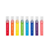 Mighty Mega Markers set of 8 vibrant washable jumbo markers with triangle tips for thick or thin lines.
