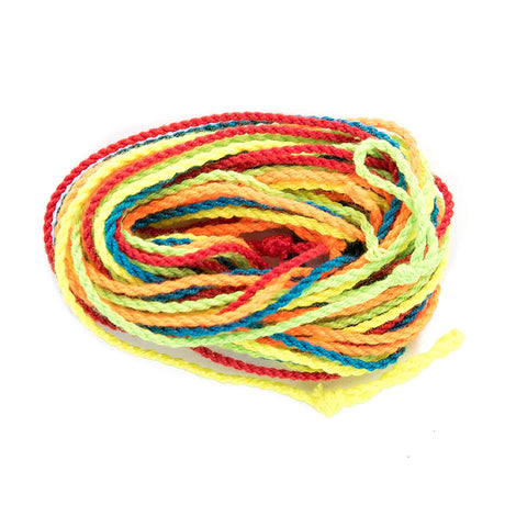 Colorful five pack of replacement yoyo string for all yoyos, including Brain and Raider models, with varied bright colors.