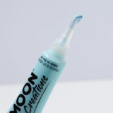 Face Paint Brush Tip - Adventure tube with light blue paint and built-in brush applicator for easy face painting.
