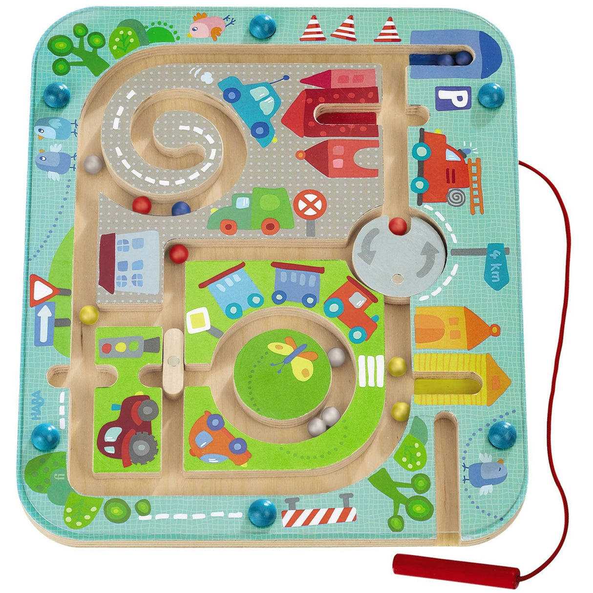 Magnetic Puzzle Game | Town Maze