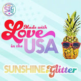 Sea Star Sparkle Rainbow Party Cake Bio Glitter Sunscreen