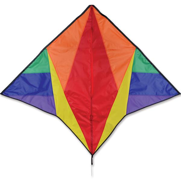 58" Gyro Delta Kite | Rainbow